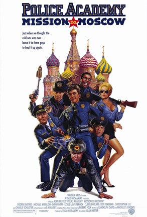 Framed Police Academy: Mission to Moscow Print