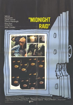 Framed Midnight Raid Print