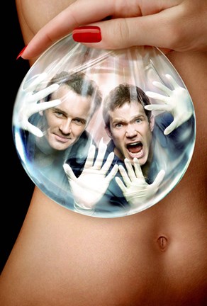 Framed Nip/Tuck - bubble Print