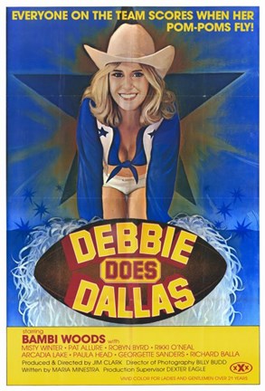 Framed Debbie Does Dallas Print