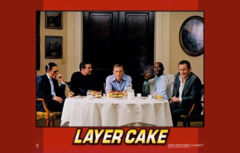 Framed Layer Cake - horizontal (men) Print