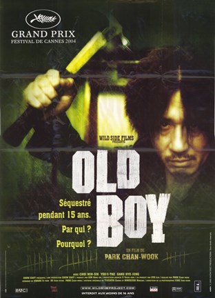 Framed Oldboy - man with a hammer Print