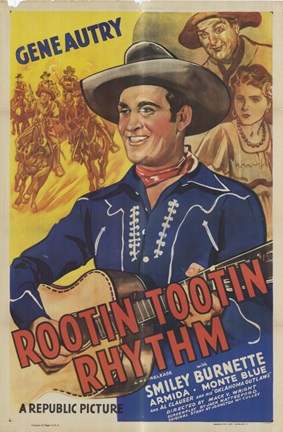 Framed Rootin&#39; Tootin&#39; Rhythm Print