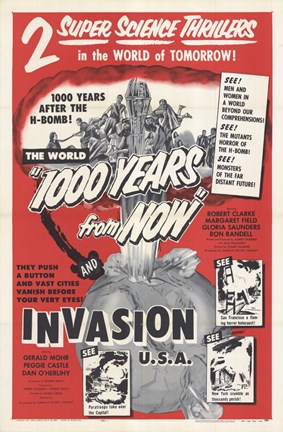 Framed Invasion USA Print