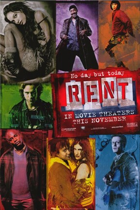 Framed Rent Musical Movie Print