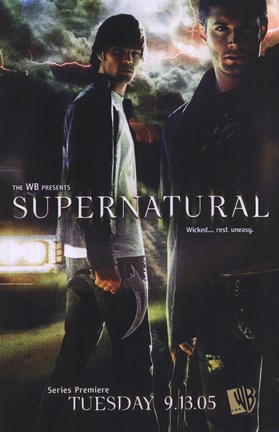 Framed Supernatural (TV) Dean &amp; Sam Winchester Print