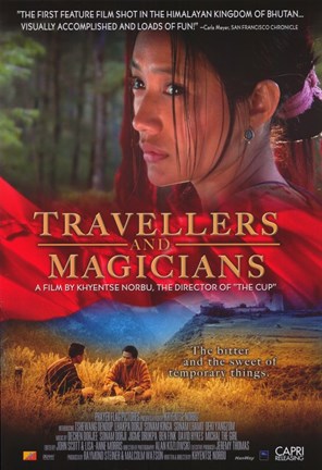 Framed Travellers and Magicians movie poster Print