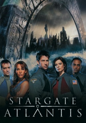 Framed Stargate: Atlantis TV Series Print