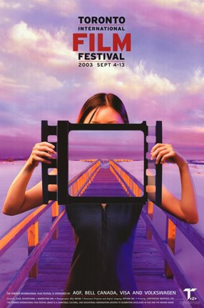Framed Toronto International Film Festival 2003 Print