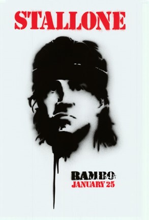 Framed Rambo - January 25 Print