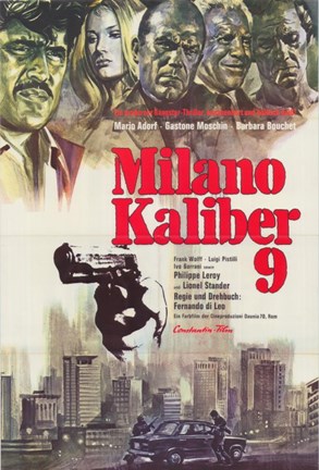 Framed Caliber 9 Movie Poster Print
