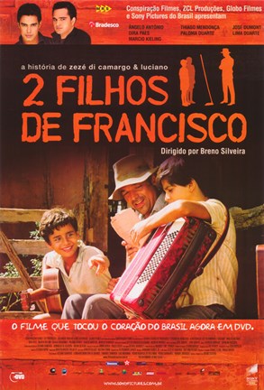 Framed 2 Filhos de Francisco - A Historia de Zeze di Camargo &amp; Luciano Print
