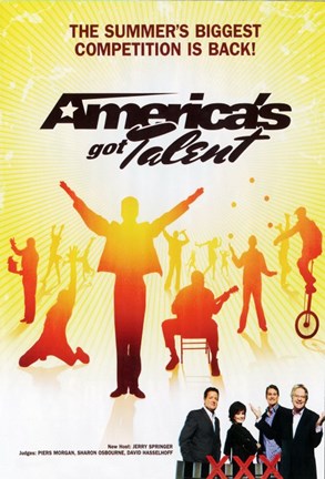 Framed America&#39;s Got Talent Print