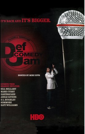 Framed Def Comedy Jam Print