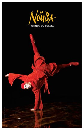 Framed Cirque du Soleil - La Nouba, c.1998 (peirrot) Print