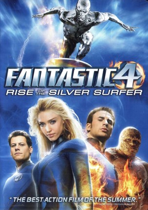 Framed Fantastic Four: Rise of the Silver Surfer Movie Posters Print