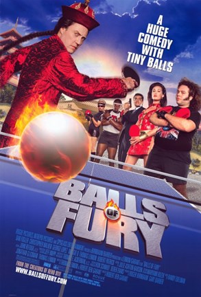 Framed Balls of Fury - A huge comedy with tiny balls Print