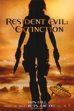 Framed Resident Evil: Extinction Print