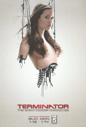 Framed Terminator: The Sarah Connor Chronicles - style B Print