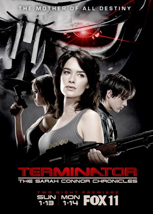 Framed Terminator: The Sarah Connor Chronicles - style G Print