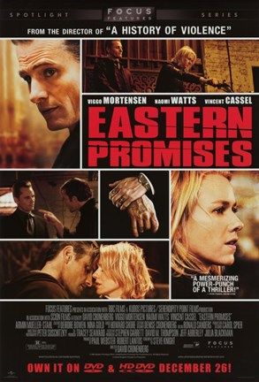 Framed Eastern Promises Movie Print