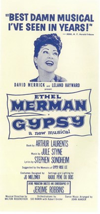 Framed Gypsy (Broadway) Print