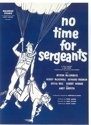 Framed No TIme For Sergeants (Broadway) Print