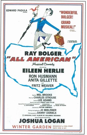 Framed All American (Broadway) Print