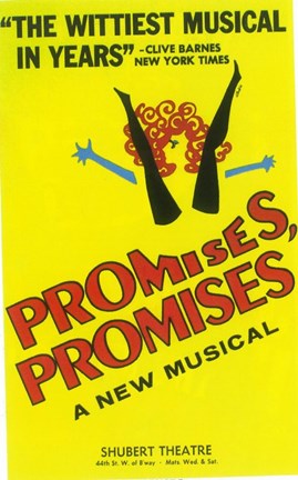 Framed Promises Promises (Broadway) Print
