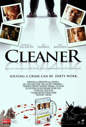Framed Cleaner Movie Print