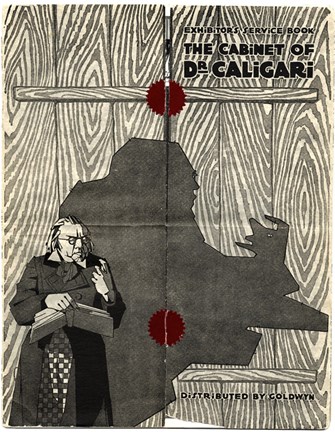 Framed Cabinet of Dr. Caligari - shadow Print