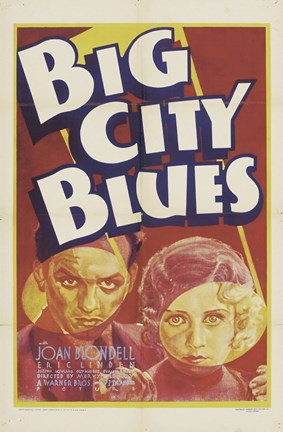 Framed Big City Blues Print