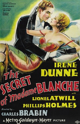 Framed Secret of Madame Blanche Print