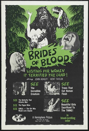 Framed Brides of Blood Print