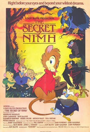 Framed Secret of NIMH Print