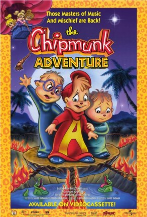 Framed Chipmunk Adventure Print