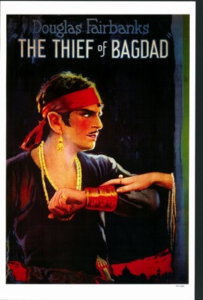 Framed Thief of Bagdad Print