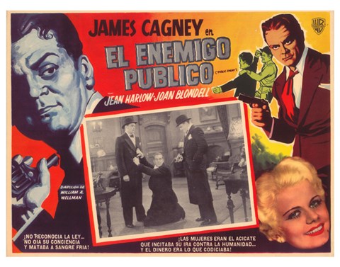 Framed Public Enemy In Spanish Print