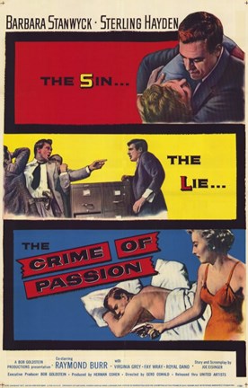 Framed Crime of Passion Print