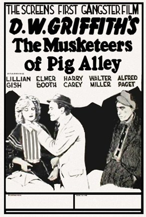 Framed Musketeers of Pig Alley Print