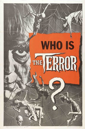 Framed Terror Who is the Terror? Print