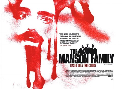 Framed Manson Family Print
