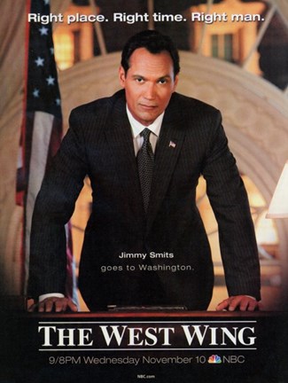 Framed West Wing (movie poster) Print