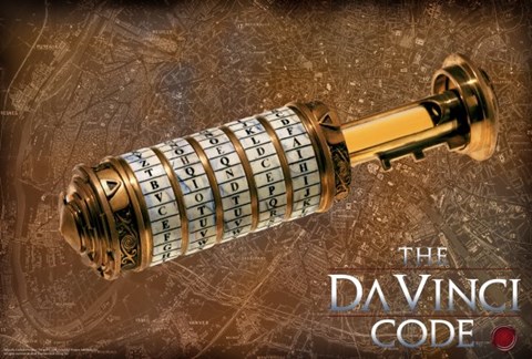 Framed Da Vinci Code Codex Print