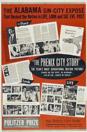 Framed Phenix City Story Print