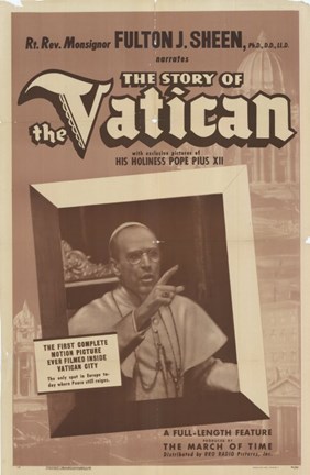 Framed Story of the Vatican Print