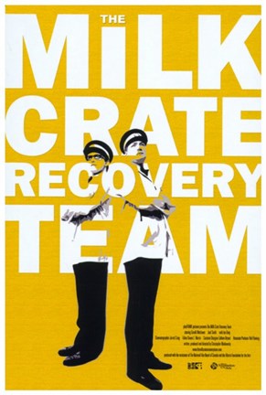 Framed Milk Crate Recovery Team Print