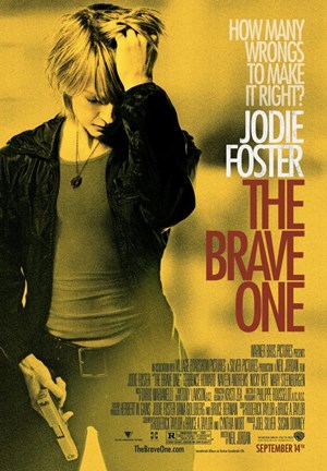 Framed Brave One Jodie Foster Print