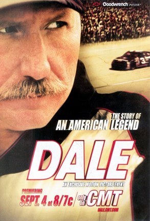 Framed Dale The Story of an American Legend Print