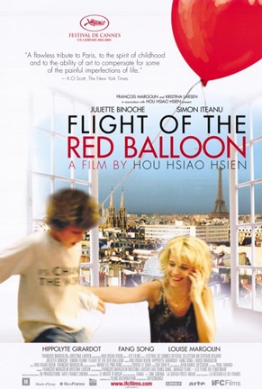 Framed Flight of the Red Balloon Print